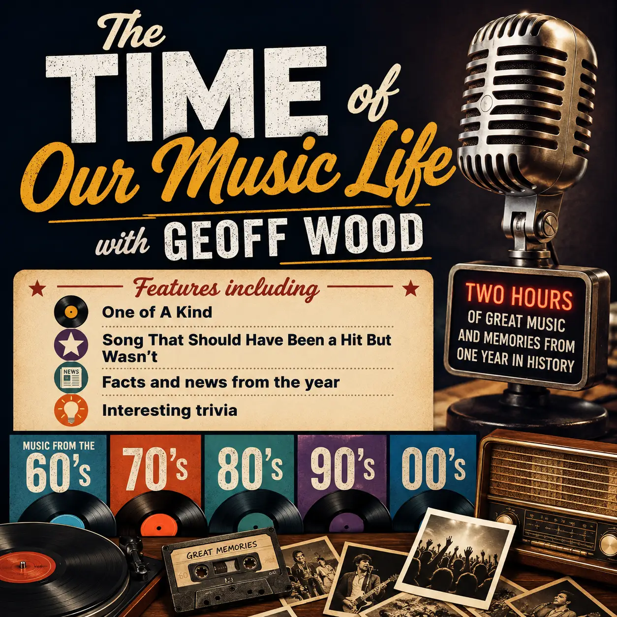 The Time of Our Music Life with Geoff Wood